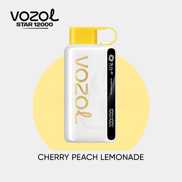 Vozol 12000 Cherry Peach Lemonade Vozol 12000 Cherry Peach Lemonade