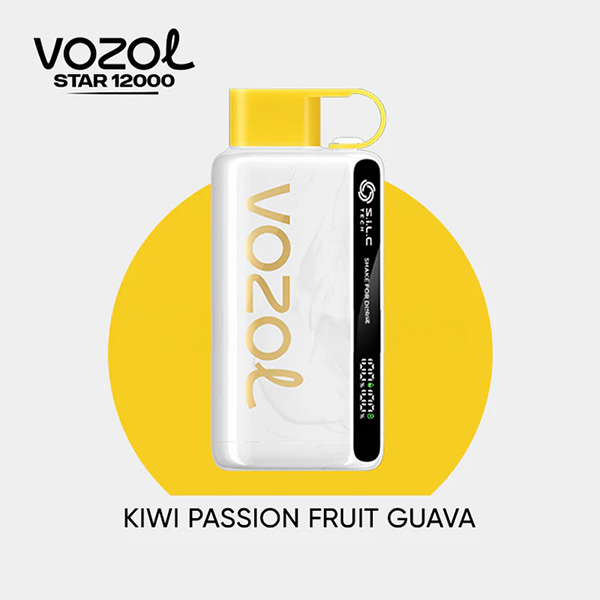 Vozol Star 12000 Kiwi Passion Fruit Guava Vozol Star 12000 Kiwi Passion Fruit Guava