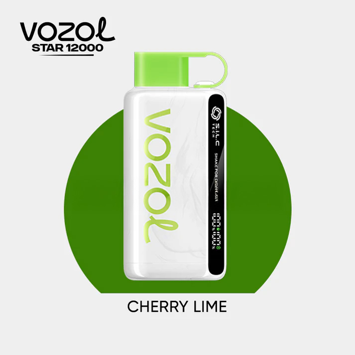 vozol-star-12000-cherry-lime cherry-lime