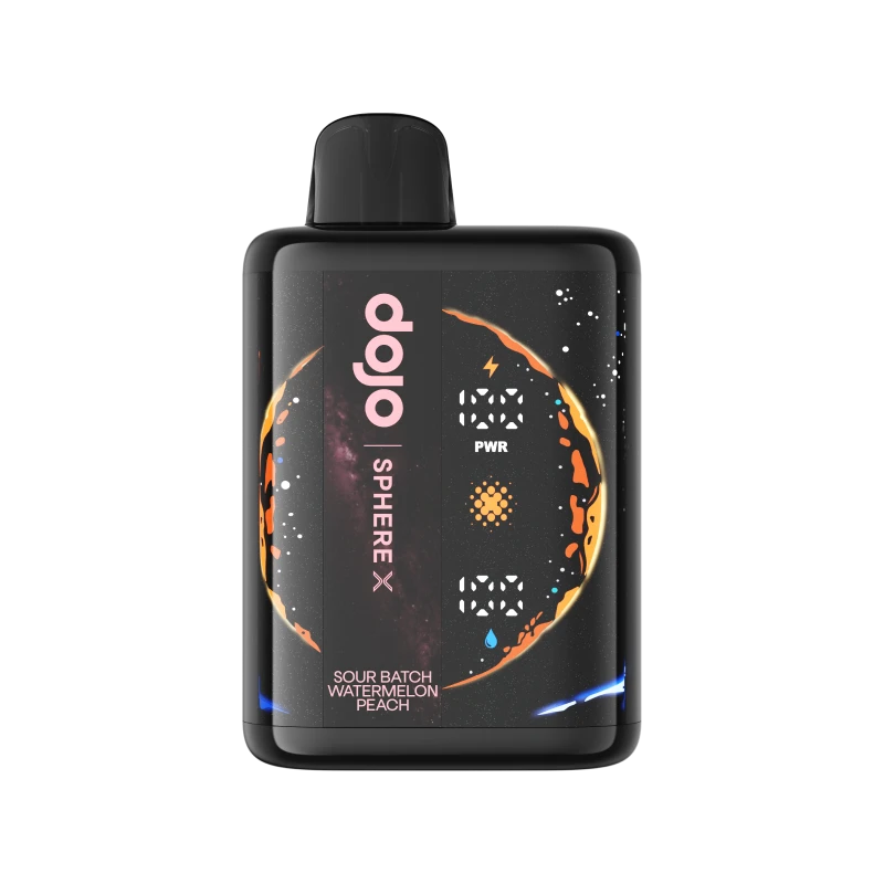 Dojo Sphere X 40000 Sour Batch Watermelon Peach Dojo Sphere X 40000 Sour Batch Watermelon Peach