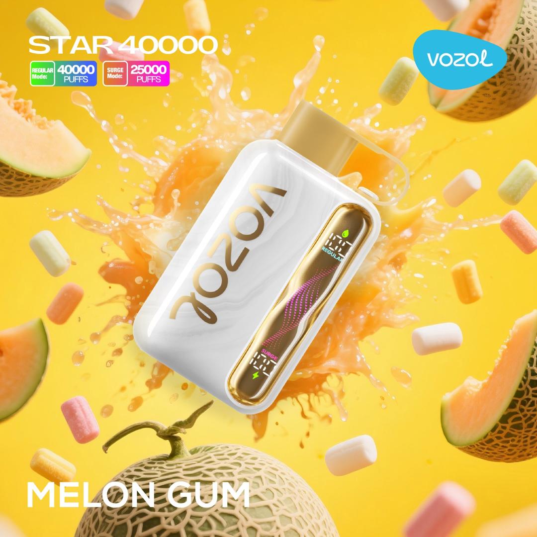 vozol-star-40000-melon-gum Vozol Star 40000 Melon Gum