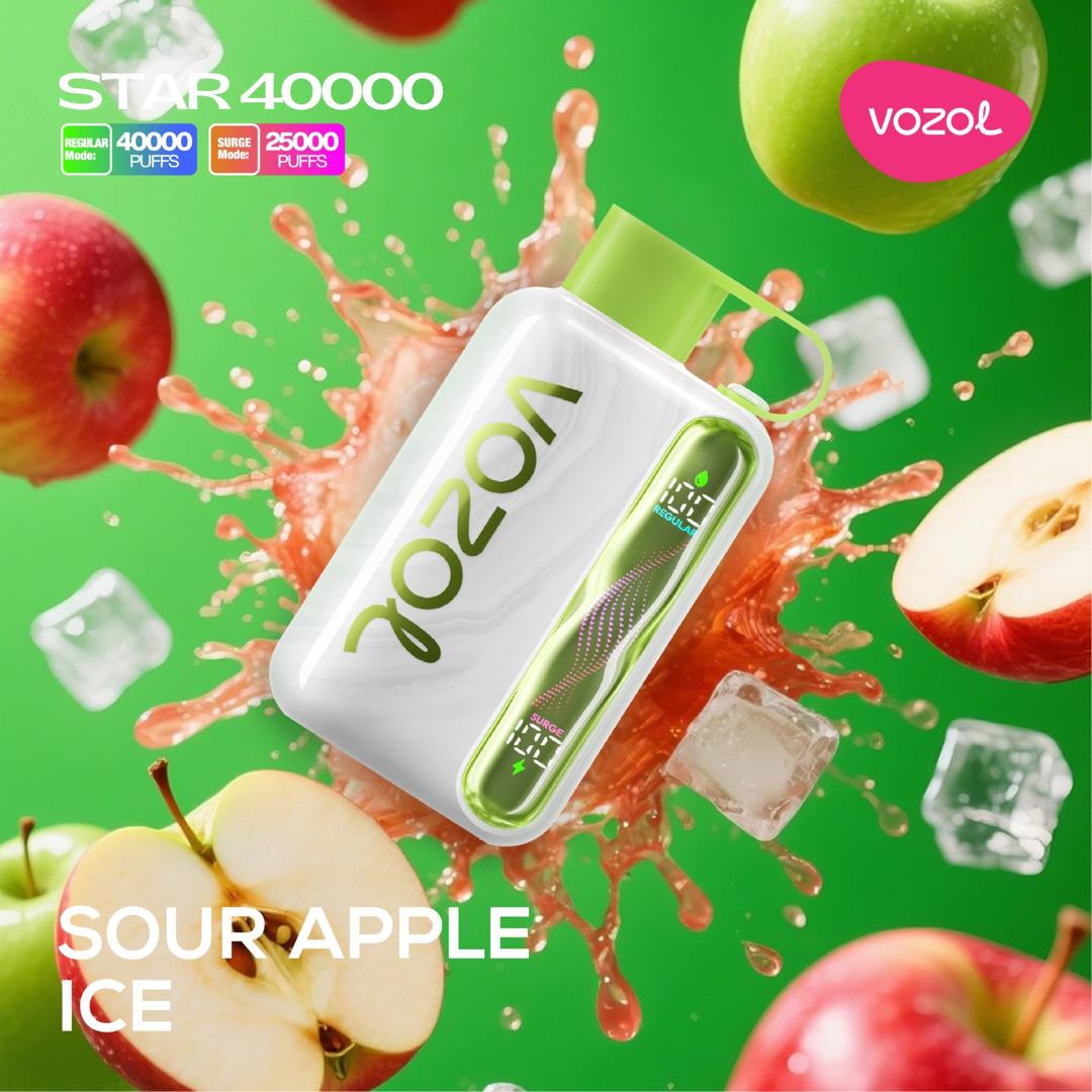 vozol-star-40000-sour-apple-ice Vozol Star 40000 Sour Apple Ice