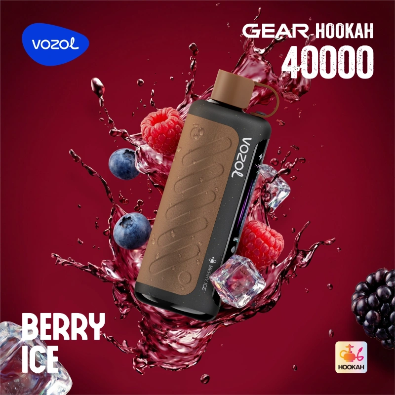 Vozol-Gear-Hookah-40000-Puffs-Berry-Ice.webp Vozol Hookah 40000 Berry Ice - Görsel 1