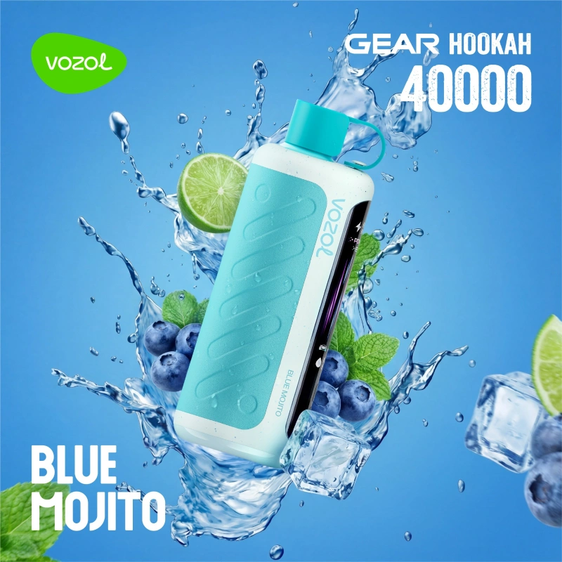 Vozol-Gear-Hookah-40000-Puffs-Blue-Mojito.webp Vozol Hookah 40000 Blue Mojito - Görsel 1