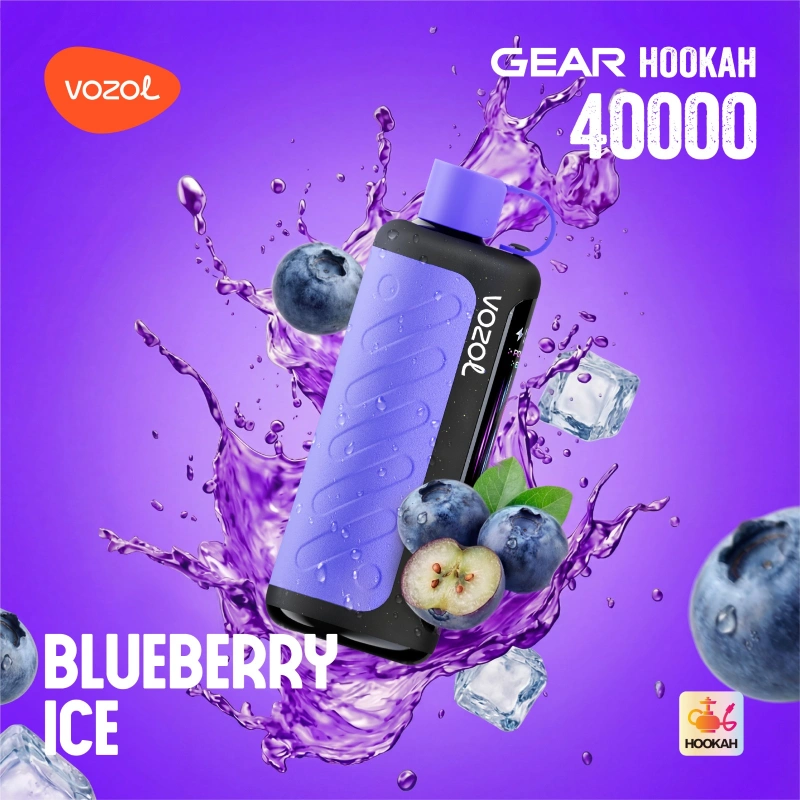Vozol-Gear-Hookah-40000-Puffs-Blueberry-Ice.webp Vozol Hookah 40000 Blueberry Ice - Görsel 1