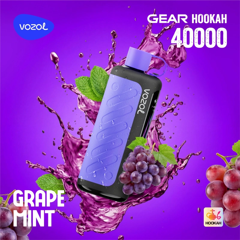 Vozol-Gear-Hookah-40000-Puffs-Grape-Mint.webp.bv_.webp Vozol Hookah 40000 Grape Mint - Görsel 1