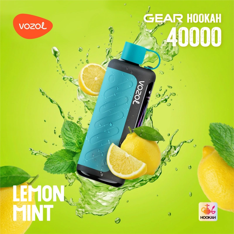 Vozol-Gear-Hookah-40000-Puffs-Lemon-Mint.webp Vozol Hookah 40000 Lemon Mint - Görsel 1