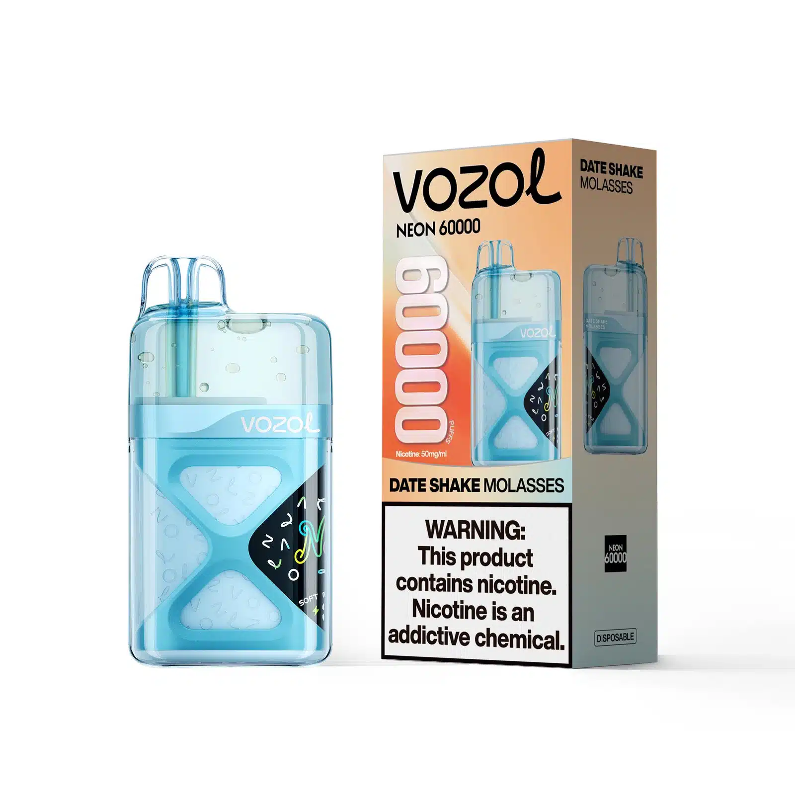 Date-Shake-Molasses-VOZOL-NEON-60000-600x600-1.webp Vozol Neon 60000 Date Shake Molasses - Görsel 1