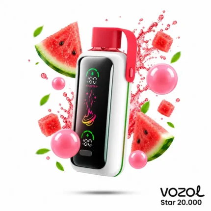 Vozol Star 20000 Watermelon Bubble Gum