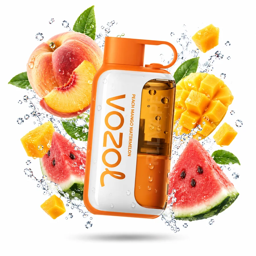 vozol-star-35000-peach-mango-watermelon Vozol Star 35000 Peach Mango Watermelon - Görsel 1