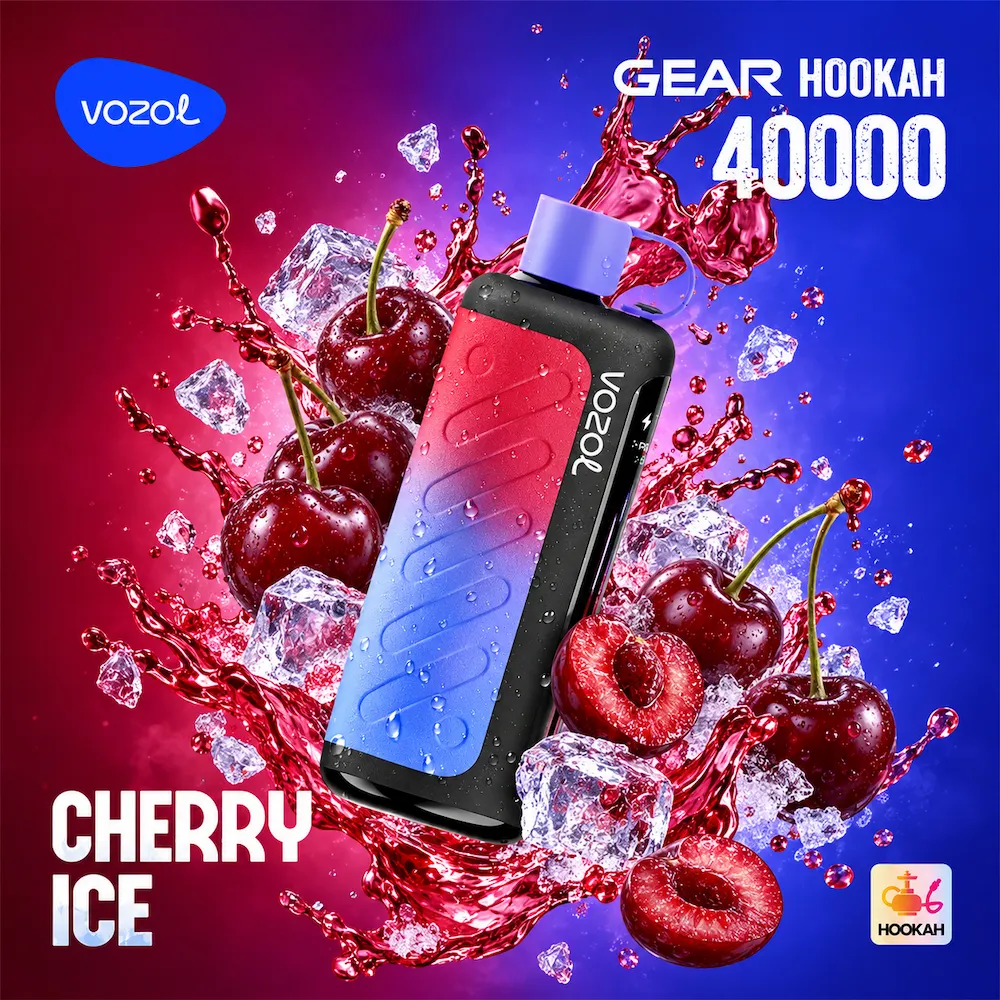 Vozol Hookah 40000 Cherry Ice Vozol Hookah 40000 Cherry Ice