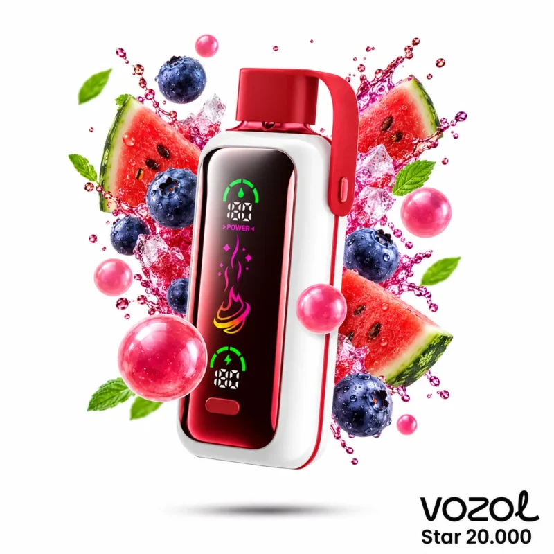 Vozol Star 20000 Watermelon Blueberry Slush